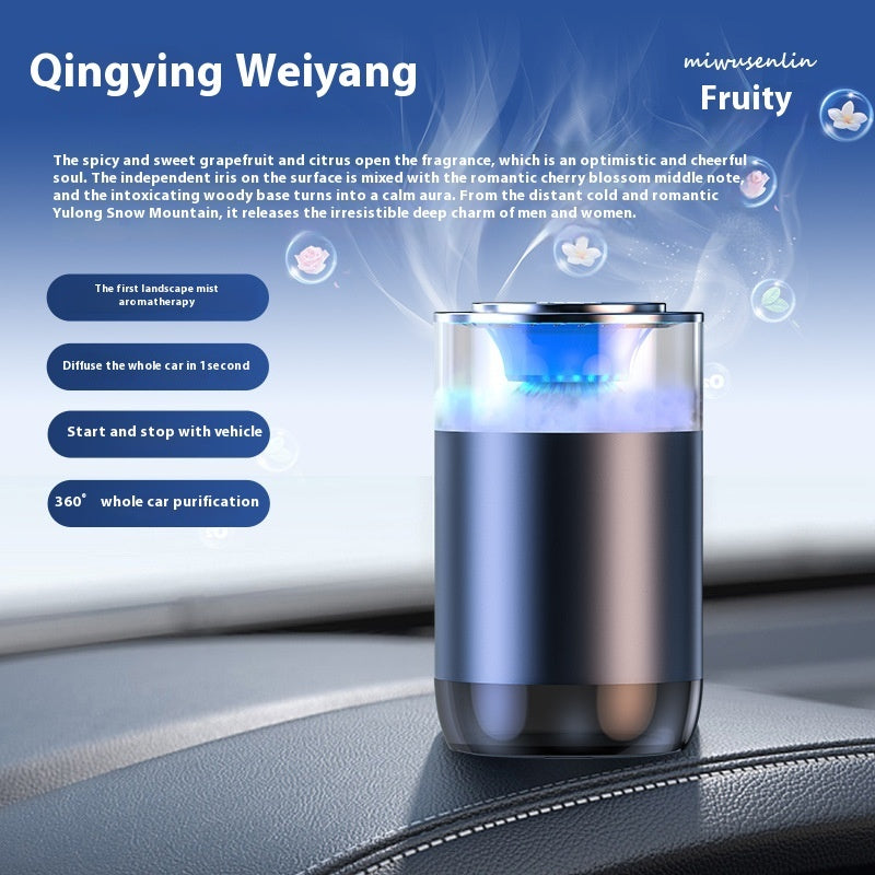 Cloud Mist Car Aromatherapy Diffuser | Freshen & Decorate Your Ride