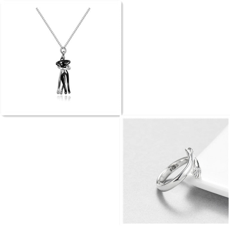 Love Hug Necklace –  Couple Jewelry for Valentine's Day