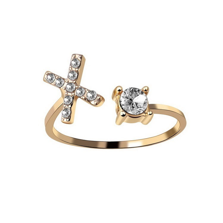 Adjustable Initial Ring – Stylish and Personalized Jewelry for Women