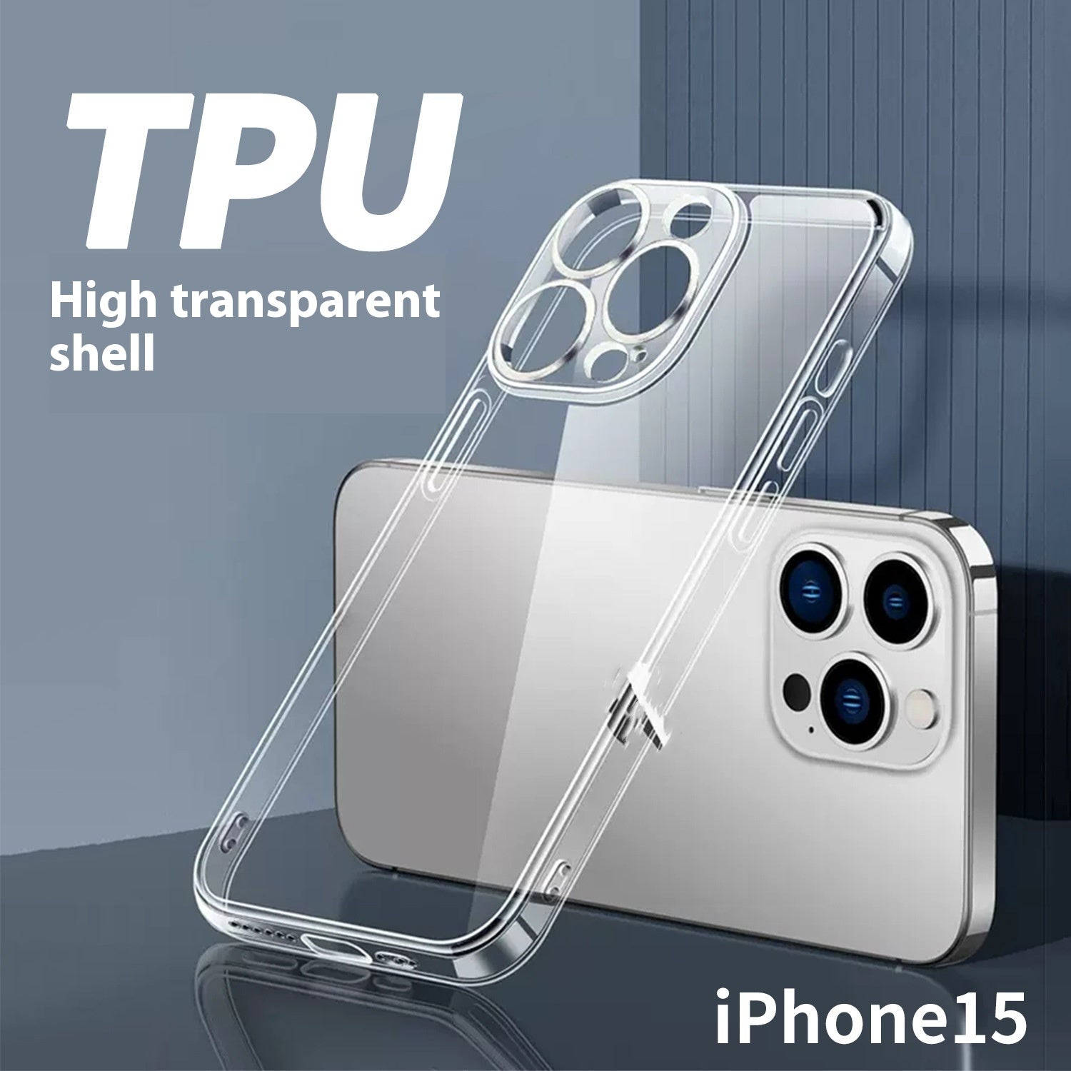 Clear Drop-Resistant All-Inclusive Phone Case