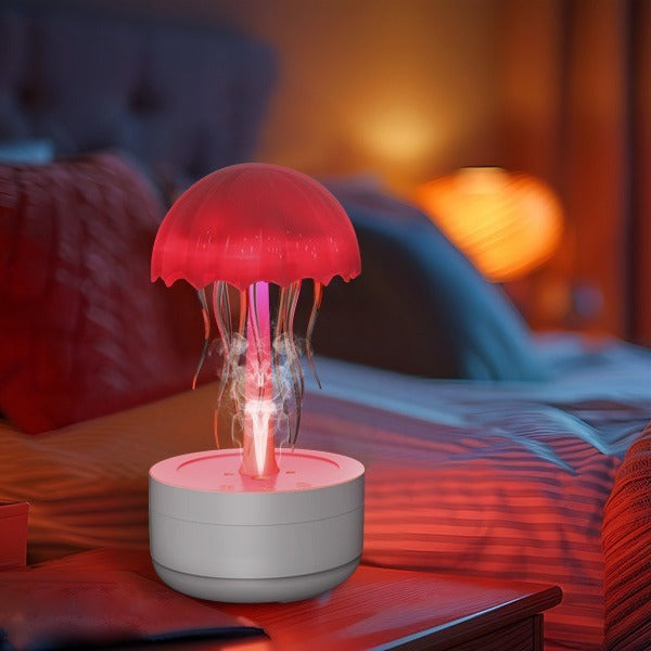 Jellyfish Humidifier & Diffuser – Colorful Night Light & Essential Oil Air Humidifier