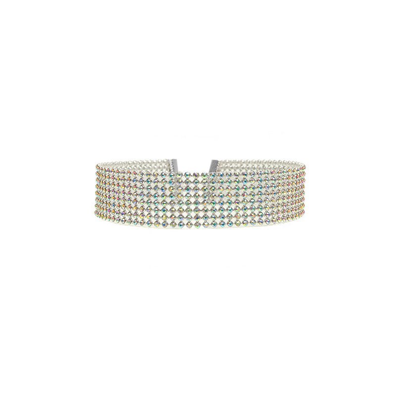 Crystal Rhinestone Choker Necklace – Elegant Wedding Jewelry