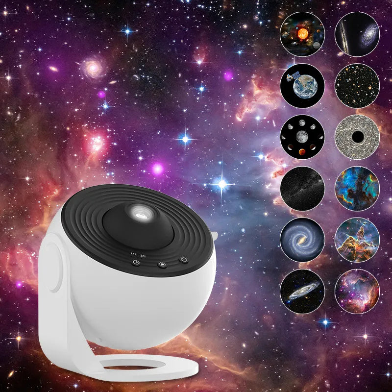 Galaxy Starry Sky Projector – 360° Rotating Night Light  & Home Decor