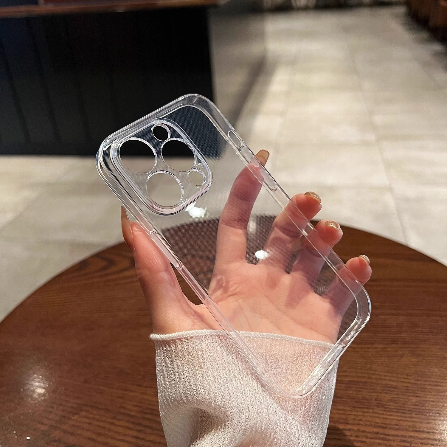 Clear Drop-Resistant All-Inclusive Phone Case