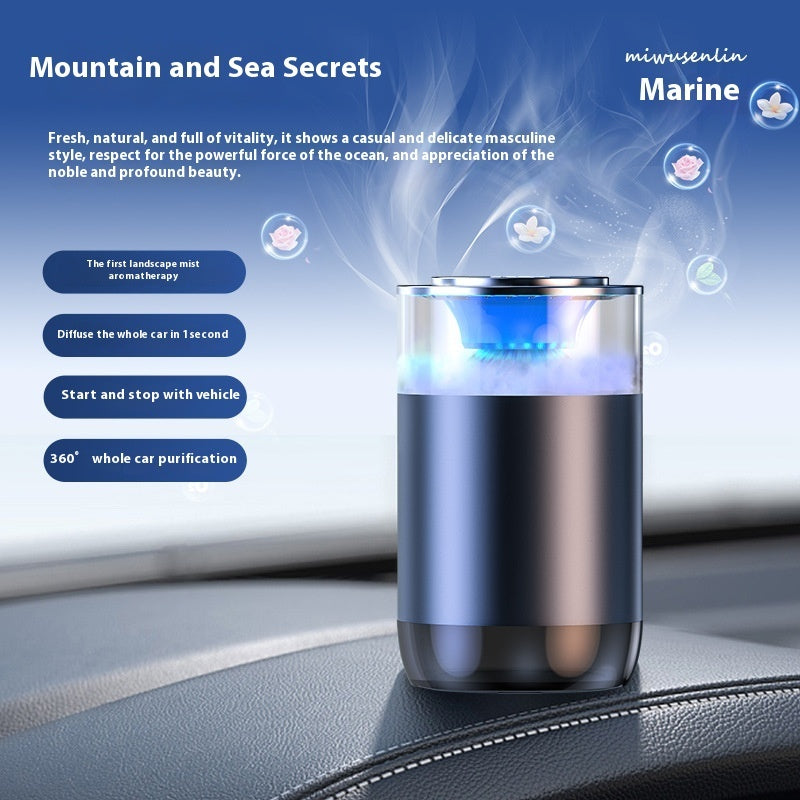 Cloud Mist Car Aromatherapy Diffuser | Freshen & Decorate Your Ride