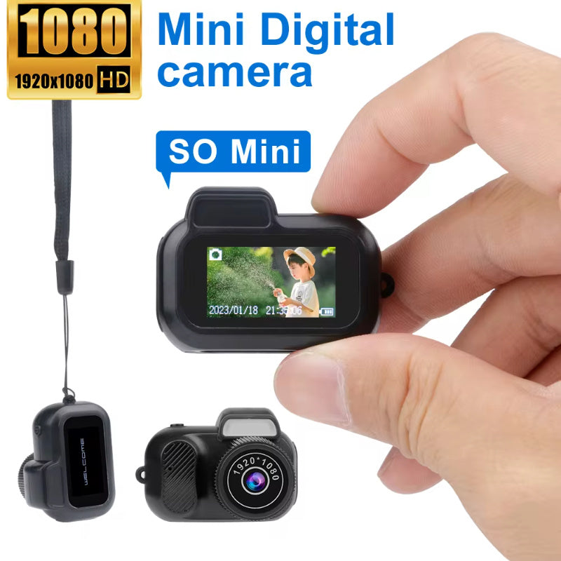 Mini Retro Camera – 1080p HD Portable Video Camera